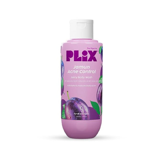 PLIX - THE PLANT FIX Jamun 2% Salicylic Acid Body Wash For Body Acne -236ml