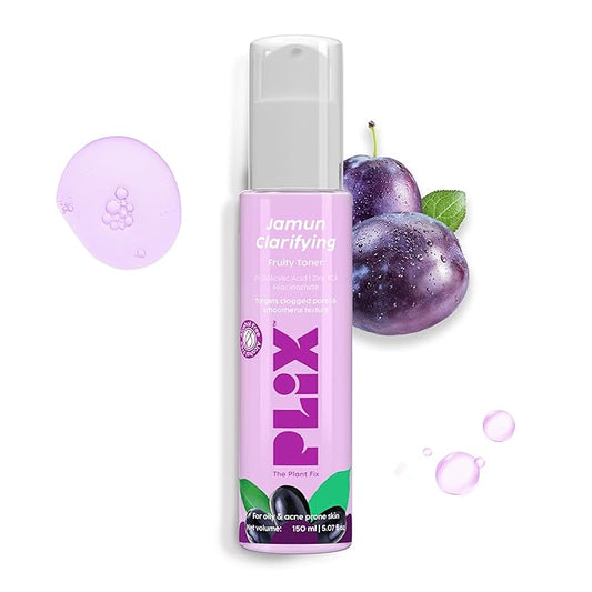 PLIX - THE PLANT FIX Jamun Clarifying Fruity Toner (150 Ml) With Niacinamide & Jamun Extract