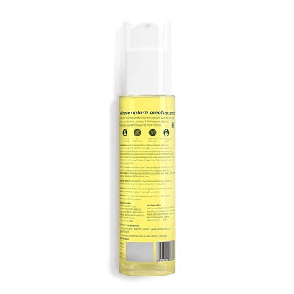 PLIX - THE PLANT FIX Pineapple PHA 3% Alcohol Free Face Toner Pore Tightening & Mild Exfoliation for Oily, Acne Prone, Sensitive & Normal Skin Hydrating Face Toner for Glowing Skin (150ml)