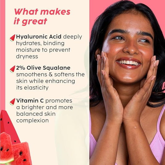 PLIX - THE PLANT FIX Watermelon Hydration Serum Stick for Instant Hydration, Long Lasting Moisturization (30g)