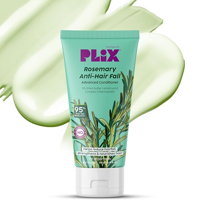 PLIX Rosemary Advanced Anti Hair Fall Conditioner With Rosemary For Reducing Hair Loss, Breakage 175ml