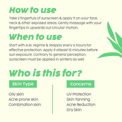 Plix 0.1% Salicylic Acid Jamun Mattifying Lightweight Sunscreen Spf50+ Pa+++, Uva, Uvb Shield- 50g