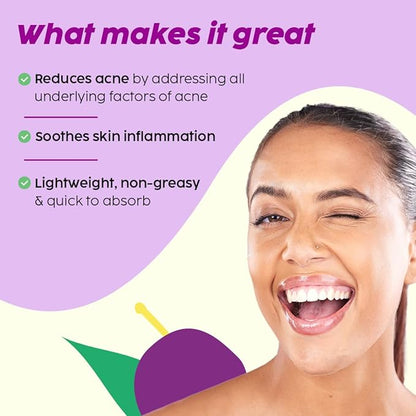 Plix 2% Niacinamide Jamun Moisturizer  Helps Reduce Pimples with 2% Acne Buster (50 gm)