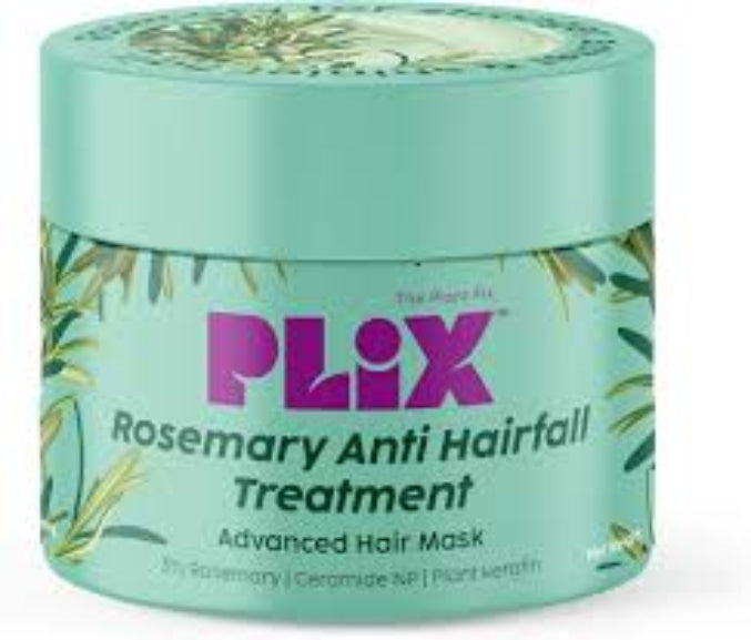 Plix rosemary Anti-Hair Fall Treatment For Hair Thinning, New Hair Growth & More Volume 200g
