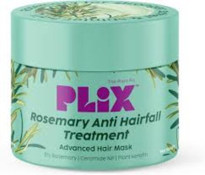 Plix rosemary Anti-Hair Fall Treatment For Hair Thinning, New Hair Growth & More Volume 200g